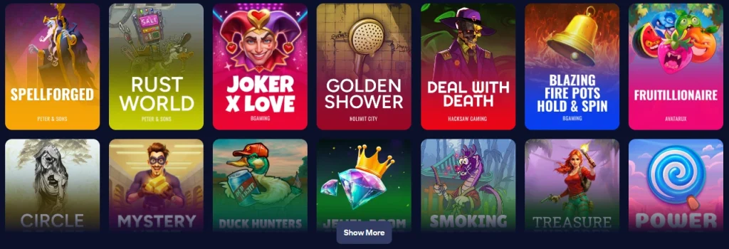 Anteprima landing affiliato di Bethall Casino